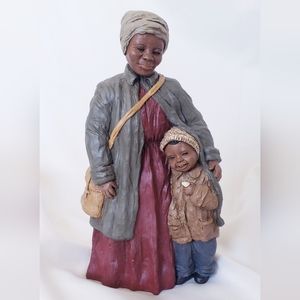 Harriet Tubman and Daniel Martha Holcombe Figurine